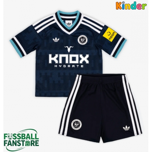 Newcastle United Sven Botman #4 Replik Auswärtstrikot Kinder 2026-27 Kurzarm (+ Kurze Hosen)